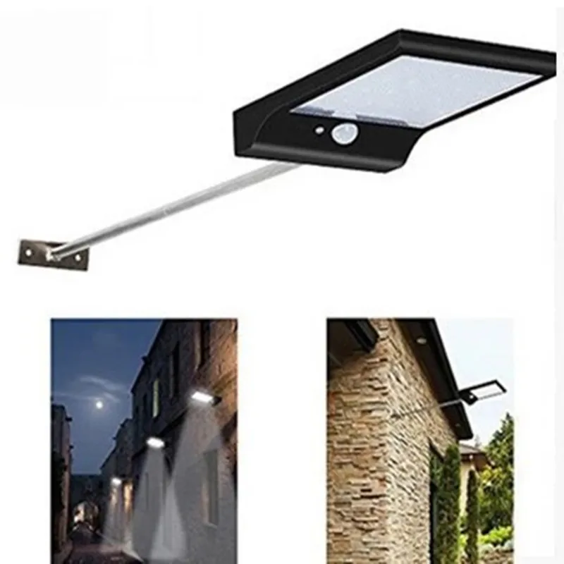Новейший уличный светильник на солнечной батарее садовые лампы с пассивным ИК