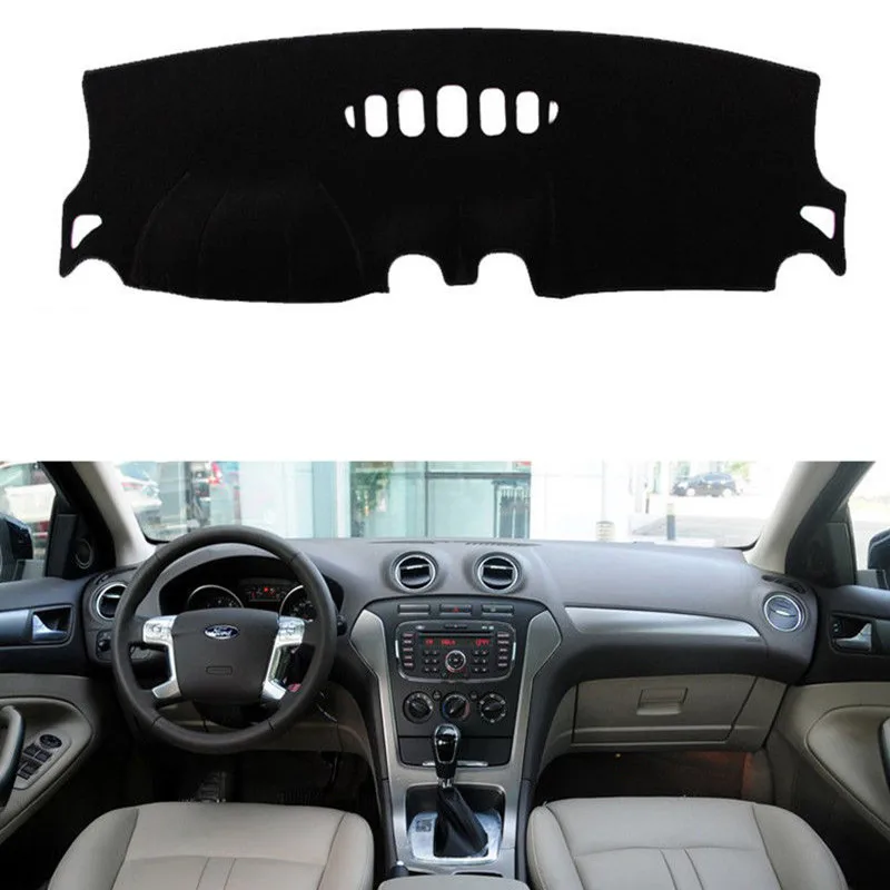 Для Ford Mondeo 2007-2012 коврик на приборную панель, чехол для приборной панели, коврик для приборной панели, анти-УФ Защита от солнца, защитный коврик, аксессуары для стайлинга автомобилей