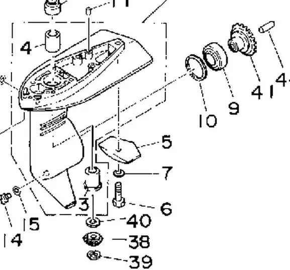 6L5-45560-00 6L5-45560 лодочный мотор вперед Шестерни 1 для Yamaha F2.5 3MH 3g 3L 3 S лодочный мотор