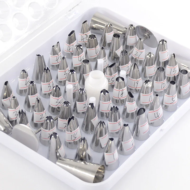 KCASA 52 шт. из нержавеющей стали для украшения торта цветов кондитерских насадок