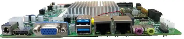 Новая оригинальная материнская плата Mini ITX без вентилятора для процессора Intel J1800