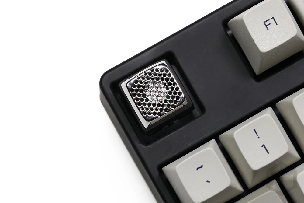 Kprecommunity металлический свет через соты коготь MX Keycap для механической клавиатуры