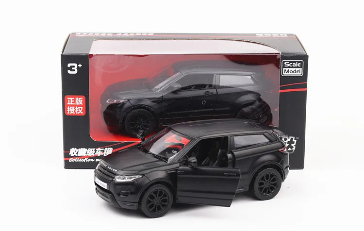 554008B with box Горячая 1:36 колеса масштаб моделирование литья под давлением автомобили Land Rovers evoque металлическая модель оттягивающийся сплав игрушки коллекция для детей Подарки - Цвет: 554008B with box