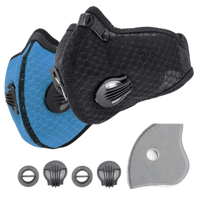 Пылезащитная маска для лица с активированным углем респиратор фильтром