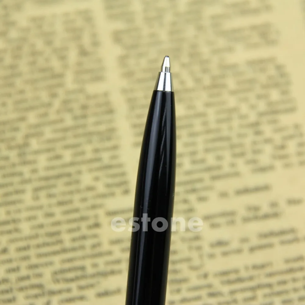 

BAOER 37 Stainless Steel Push Ball Point Pen Black