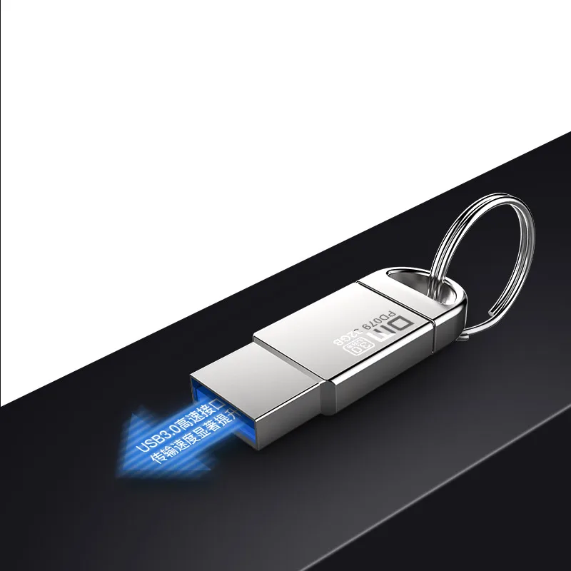 DM PD079 USB флэш накопитель 128 ГБ металлическая Водонепроницаемый 3 0 с высокой