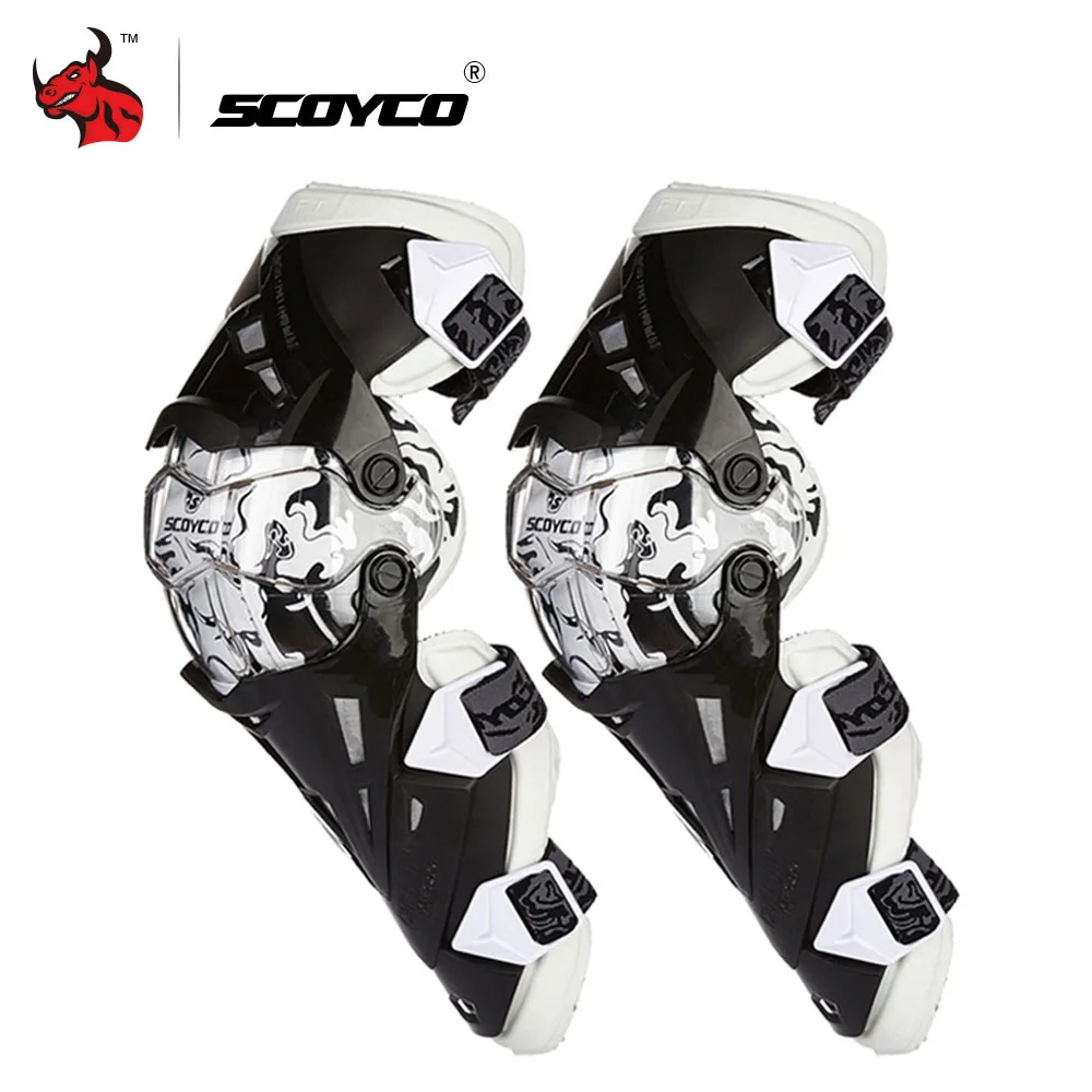 K12 White Knee SCOYCO мотоциклетная куртка Защитное снаряжение для женщин защита для мотокросса Мото куртка мотоциклетная Броня гоночная Броня - Цвет: K12 White Knee