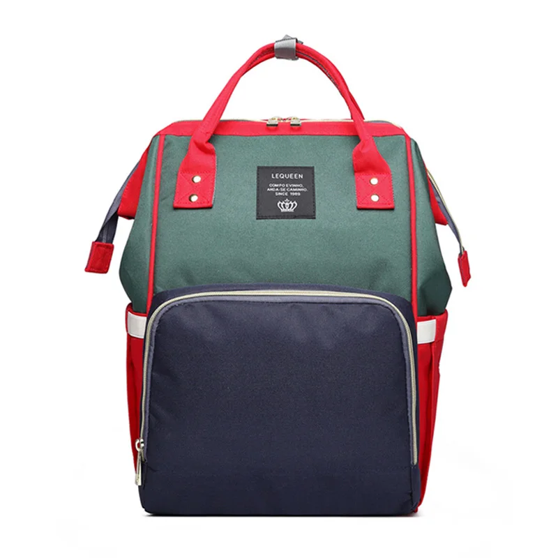 Maternity Bag 07 41 цвет рюкзак для мамы Lequeen Детская сумка с защитой от потери на молнии детские сумки для мамы сумка для беременных для коляски bolsa maternidade - Цвет: Maternity Bag 07