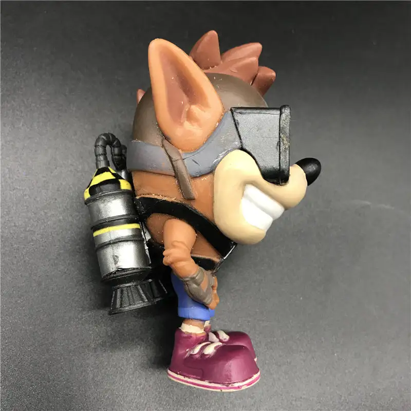 CRASH BANDICOOT модель игрушки с Jetpack специальное издание фигурка винила Коллекционная