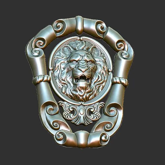 

3d STL Model for CNC Router Engraver Carving Machine Relief Artcam Aspire "Lion" (ES)