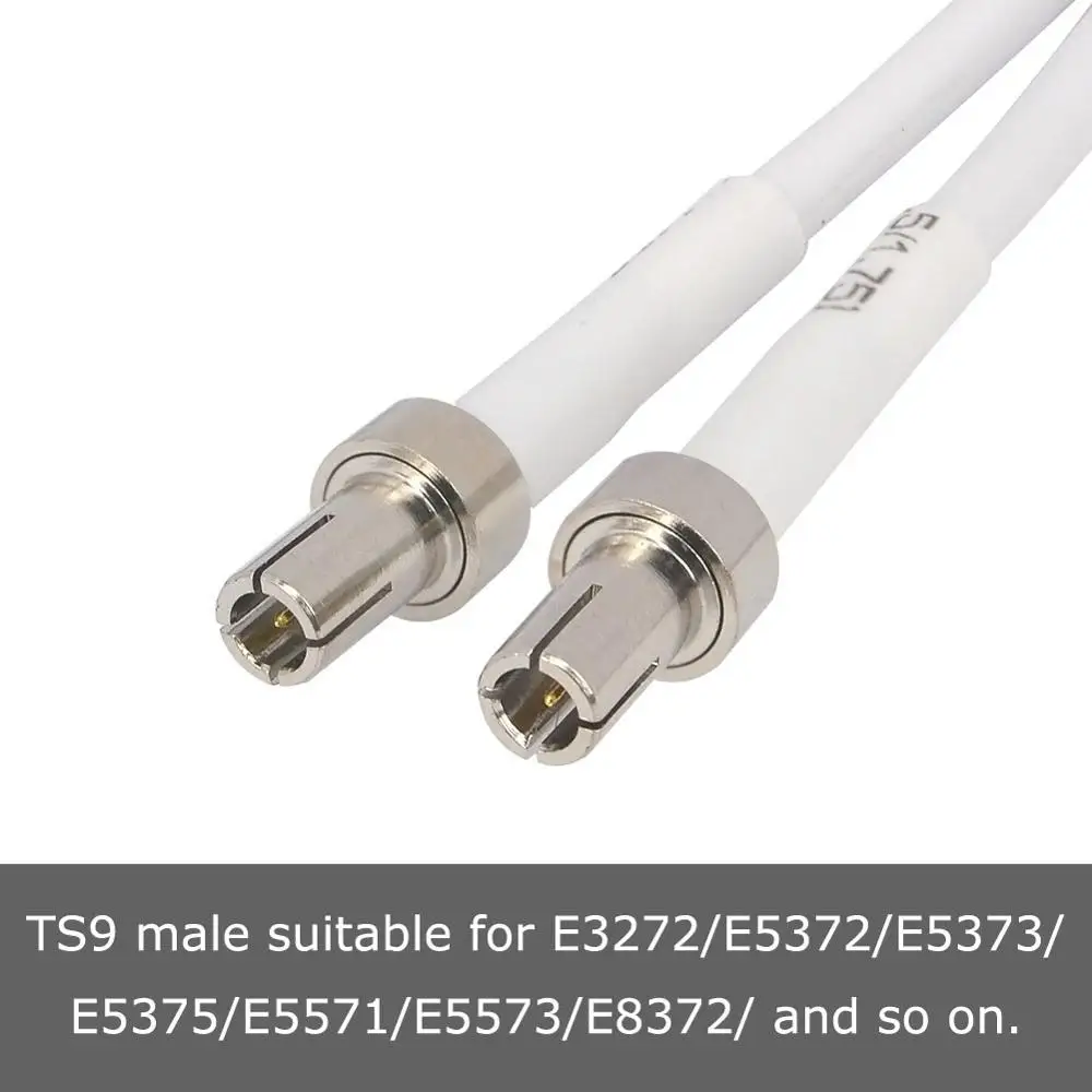 Новинка 4G антенна 28dBi SMA Male/CRC9/TS9 Aeria для 4G LTE FDD/TDD маршрутизатор модем E3272 E5372 E5573 E3372 B315 B525 B593 B31 - Цвет: TS9 Male