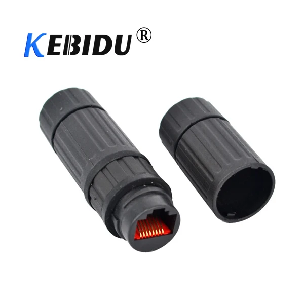 Защитный Водонепроницаемый разъем kebidu RJ45 M16 двусторонний Ethernet LAN для