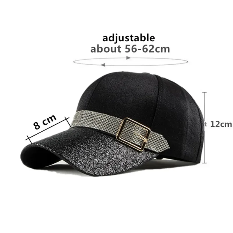 SILOQIN Women's Hat Snapback Cap Personality Fashion Baseball Cap Novel Hip Hop Hats For Young Women Adjustable Size Female Caps