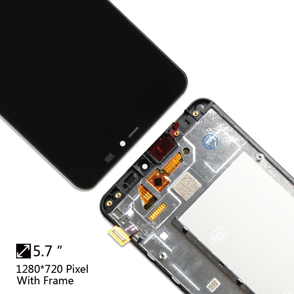 Srjtek 5 7 &quotLCD для NOKIA lumia 640 XL LCD дисплей 640XL сенсорный экран дигитайзер с рамкой 1280*720 |