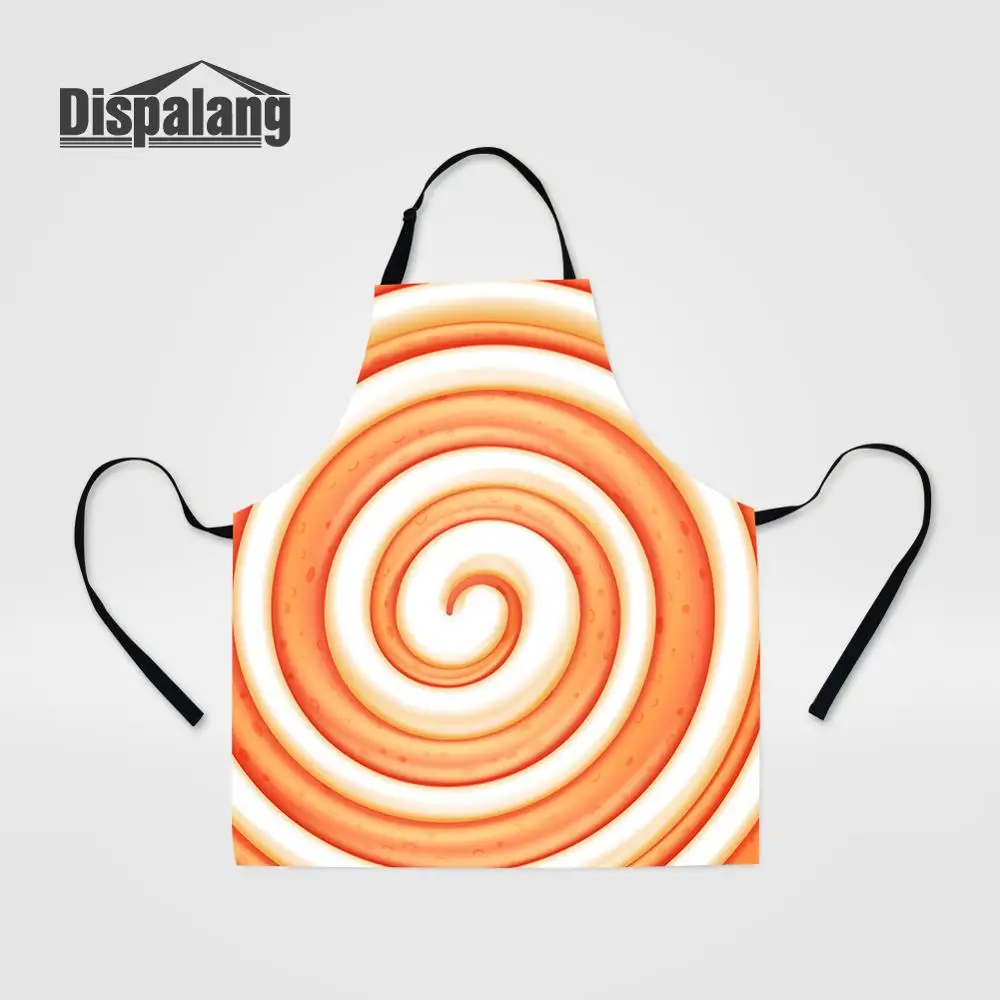 Apron2 Горячая мода женский регулируемый фартук для приготовления пищи 3D конфеты печати шарфы для девочек высокое качество леди кухонный фартук прямая поставка - Цвет: Apron2