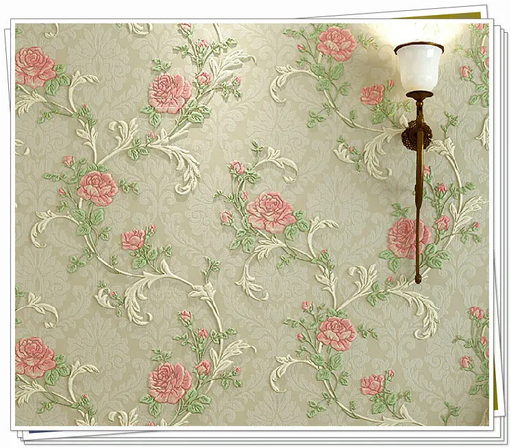 3D stereo Live Wallpaper environmental non-woven wallpaper bedroom background wall paper roll beach mural | Обустройство дома