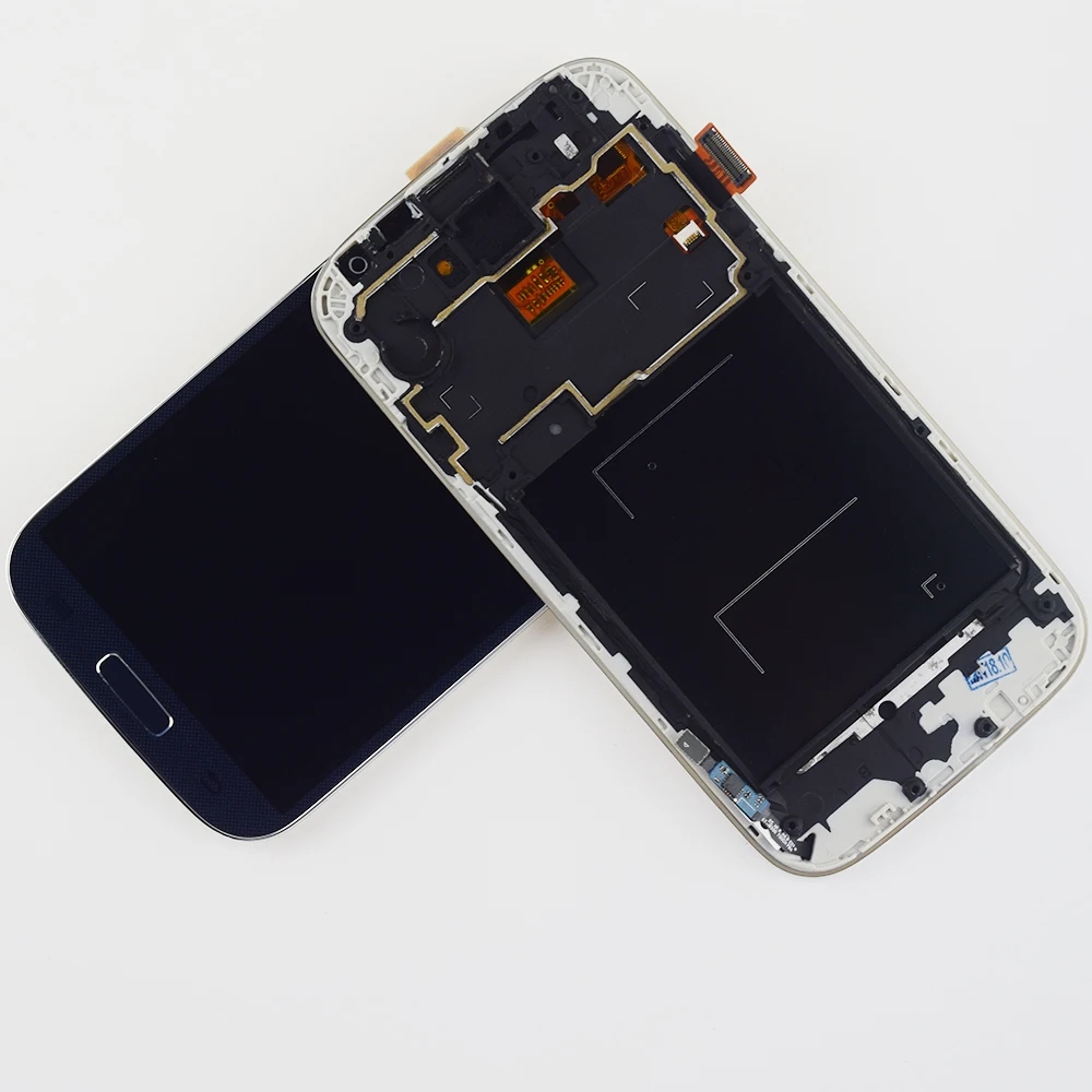 I9500 LCD для Samsung S4 дисплей кодирующий преобразователь сенсорного экрана в сборе Galaxy