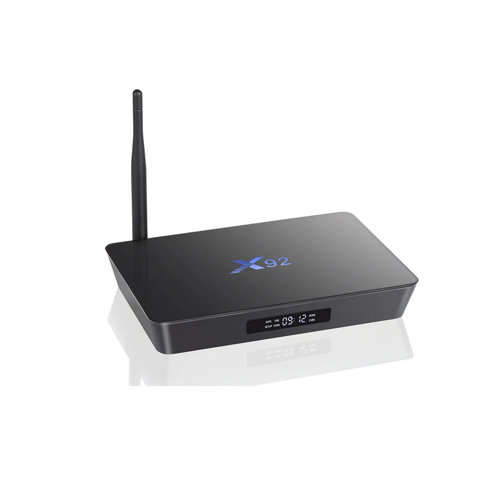 [X92] ТВ-приставка 3 ГБ 32 Восьмиядерный процессор Amlogic S912 2 4 ГГц/5 8 ГГц WiFi HD