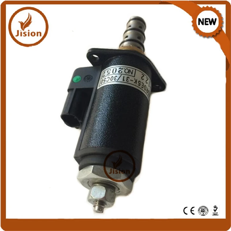 Jision SK200 8 Соленоидный клапан экскаватора YN35V00048F1 KDRDE5K 31/30C50 122|valve|valve solenoid |