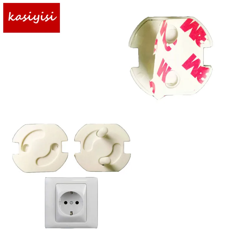 

10 Pcs/lot Children Baby Kids Electric Socket Security Lock Safety Protection Safe Lock Cover