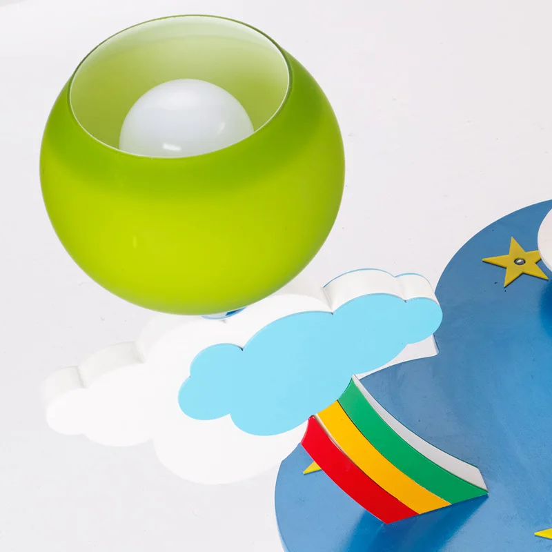 Детская Спальня Мультфильм поверхностное крепление потолочные светильники