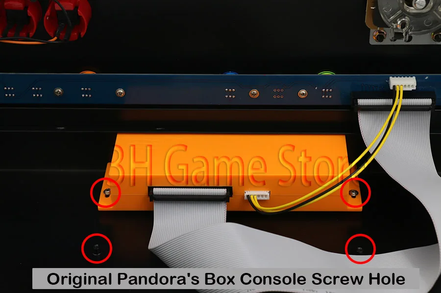 Оригинальная коробка Pandora 6 1300 в 1, аркадная консоль, беспроводная железная консоль, набор, 2 плеера, кнопки джойстика, HDMI, VGA, выход, ТВ, ПК, PS3