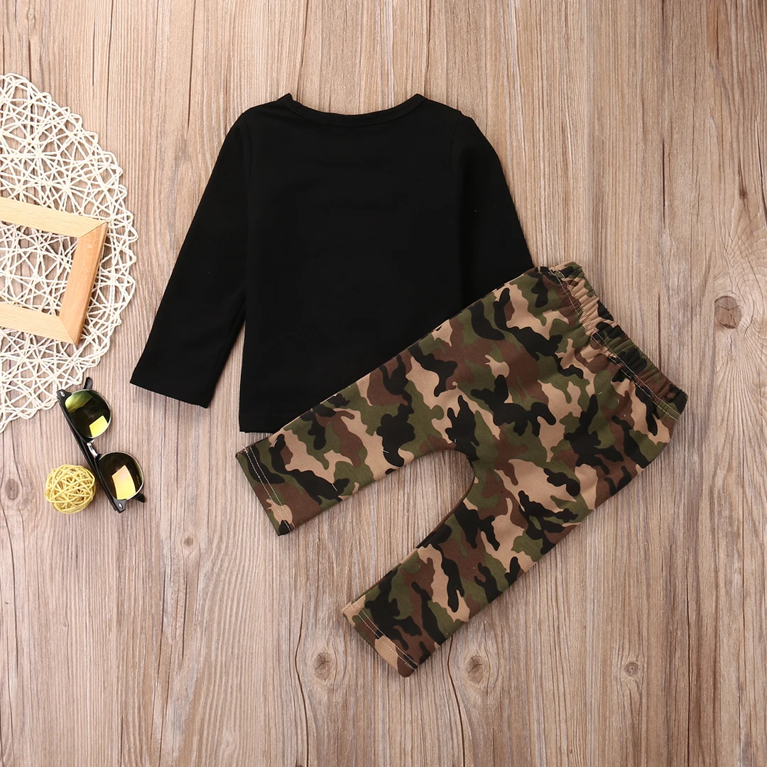 2016 модный комплект одежды для новорожденного мальчика из 2 предметов футболка и