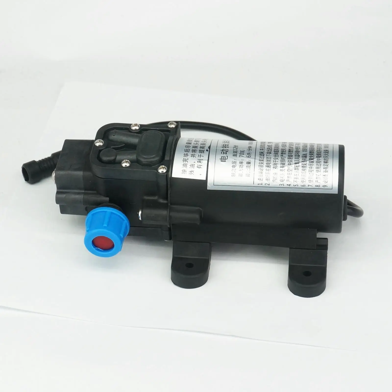 DC 12V 70W микро мембранный Водяной Насос самовсасывающий бустер насос для бензина и