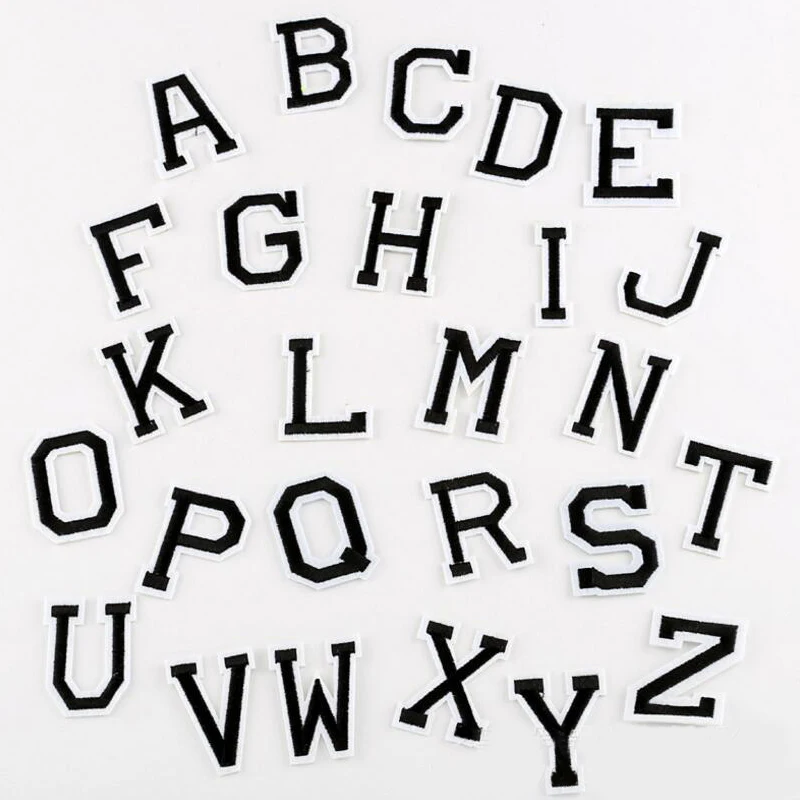 Можно гладить липкую ленту для оптовой продажи полный набор из 26 вышитых