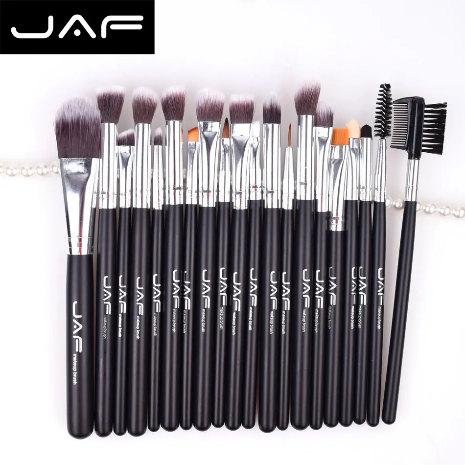 20 pcs Makeup Brush set Kit Tools Professional Foundation Eye Shadow Eyeliner Lip Eyebrow Concealer Contoure Blending Make-up | Красота и