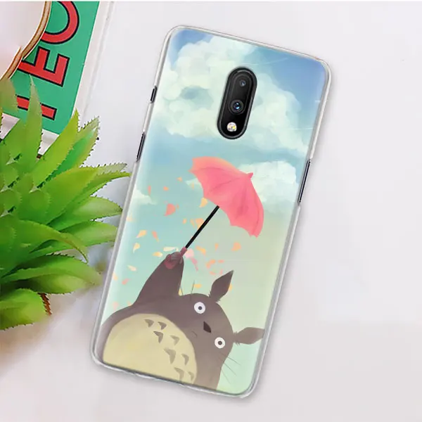 Totoro Унесенные призраками Ghibli Miyazaki чехол для телефона для Oneplus 7 7T Pro 6 5T 6T Твердый чехол для Oneplus 7 7T Pro Чехол - Цвет: 08