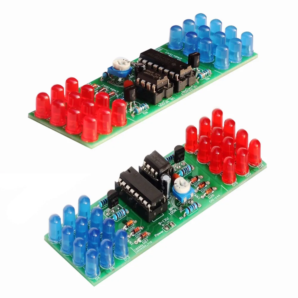 NE555 + CD4017 двухцветный комплект для ксеноновых ламп diy Электронный электроники
