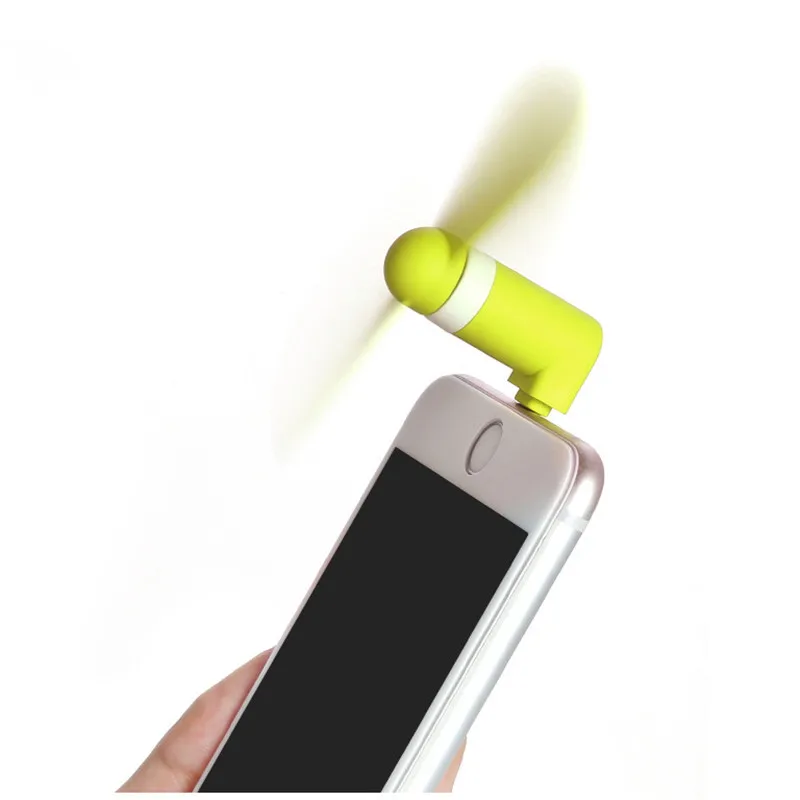 Гибкий переносной бесшумный USB-кулер охлаждающий мини-вентилятор с 8 контактами