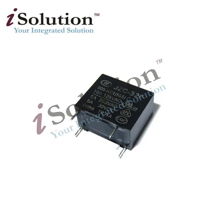 5 шт./лот Мощность реле JZC-32F-005-HS3 5A 250VAC 4PIN | Обустройство дома