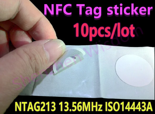 10 шт. NFC метки 13 56 МГц ISO 14443A|label fashion|label shelflabels business |