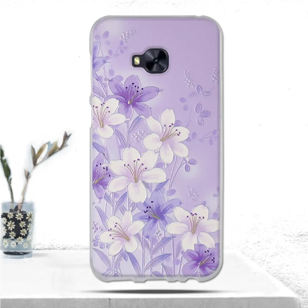 Phone Case For Asus Zenfone 4 Selfie Pro ZD552KL Cover Animal Cat Silicon Soft TPU Back for | Мобильные телефоны и