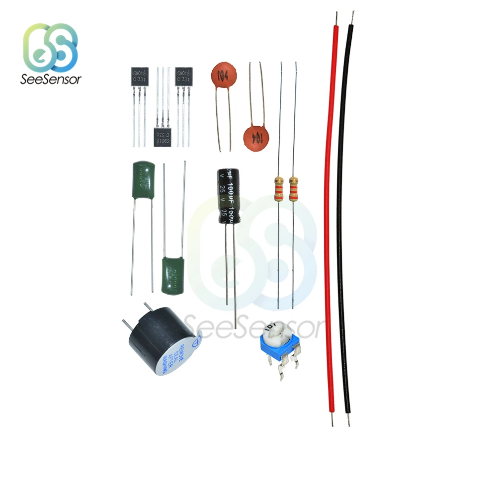 DC 3 V-5 V металлоискатель DIY Kit электронный комплект Бесконтактный модуль датчика DIY электронная часть