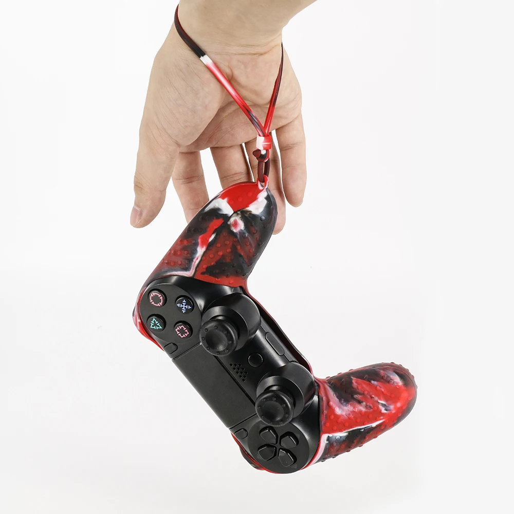 YTTL мягкий силиконовый резиновый чехол толстый полузащитный для PS4 PRO тонкий