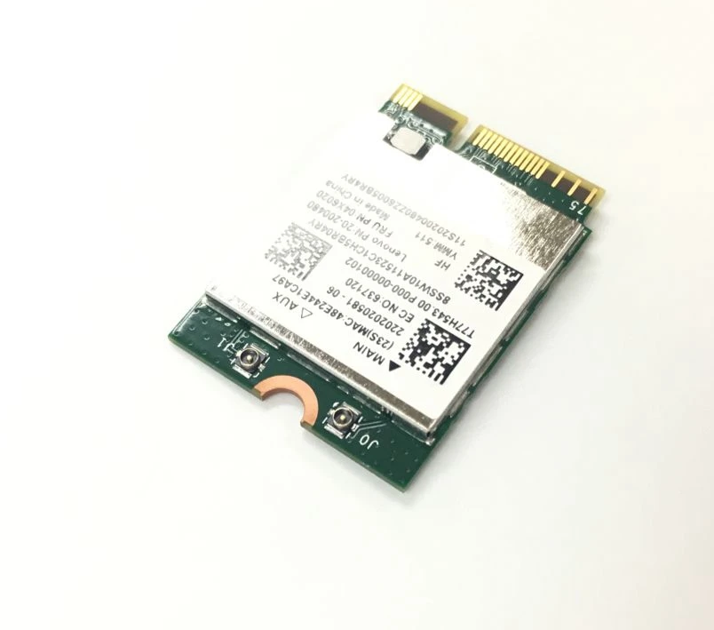 Беспроводная сетевая карта Broadcom BCM94352Z M.2 NGFF 802.11AC 867 Мбит/с Bluetooth Wi Fi BT4.0 Wlan адаптер