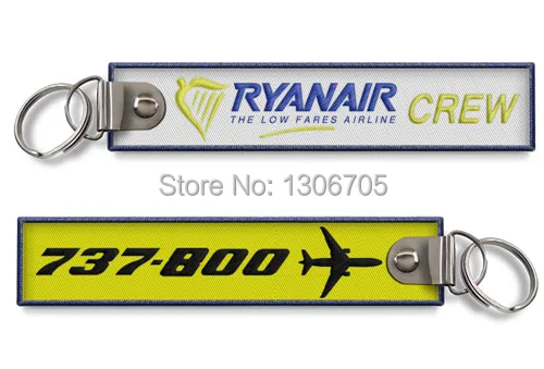 Ryanair B737 800 вышитая бирка|crew tag|tagging crewstag tag |