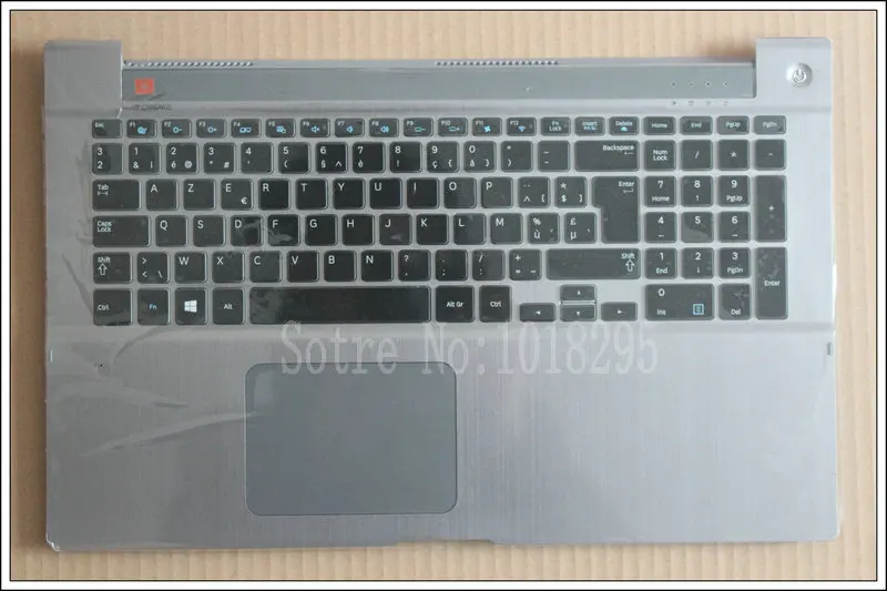 Новинка для Samsung NP700Z7A NP700Z7B NP700Z7C клавиатура с подсветкой Belgian BE Palmrest сенсорной