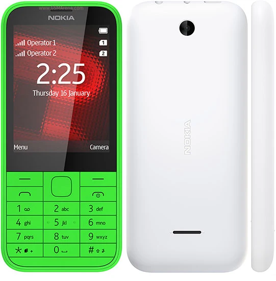 Оригинальный разблокированный мобильный телефон Nokia 225 с одним ядром экраном 2 8