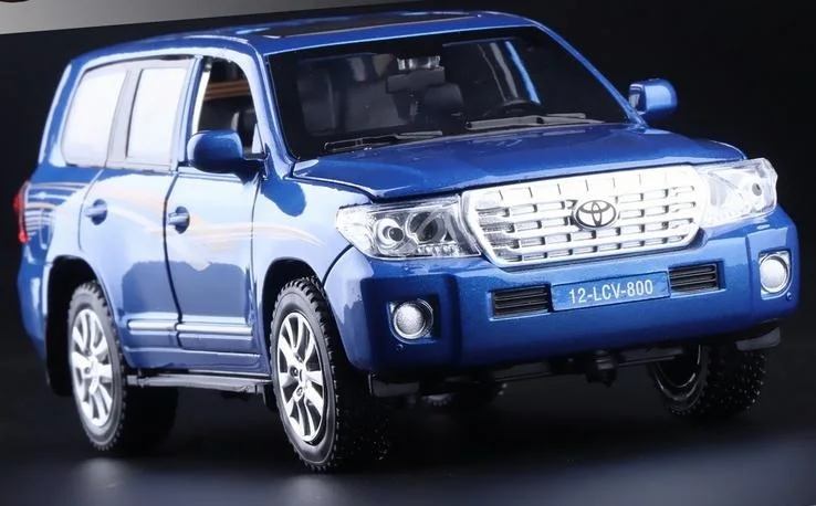 ZXZ 1:32 Новая модель автомобиля Land Cruiser из сплава с оттянутым задним звуком детская