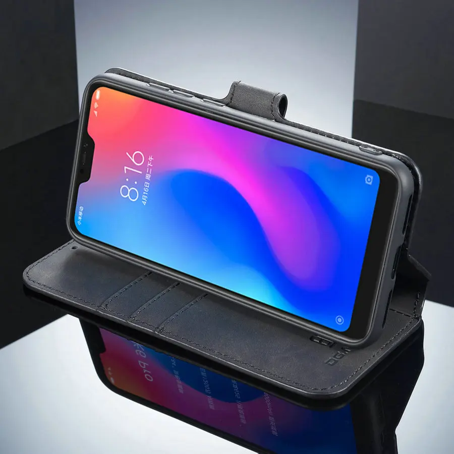 DG. MING Ретро Флип кожаный чехол для Redmi 8A 7A Note 7 8 Pro кошелек держатель для карт чехол для XiaoMi 9 Pro CC9 Note 10 Pro Чехол