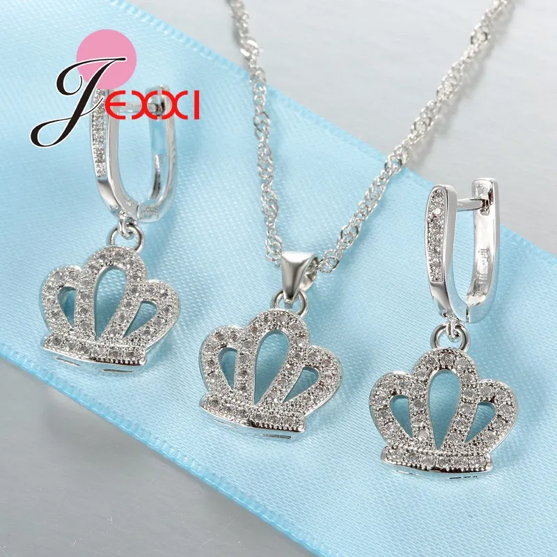 Цепочка с кулоном и серьги в Королевском Стиле|necklace and earring set|necklace earringsearrings set |