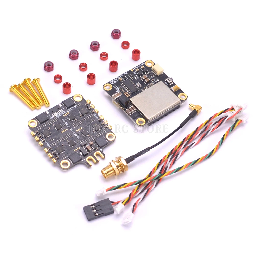 Flytower F4 Pro V2 Flight control Integrated OSD + 4 в 1 ESC BLHeli_S/Dshot 150/300/600 для FPV Racing drone Quadcopter|Детали и
