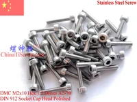din 912 stainless steel m2 screws m2x3 m2x4 m2x5 m2x6 m2x8 m2x9 m2x10 hex 1 5 driver a2 70 polished rohs 100 pcs