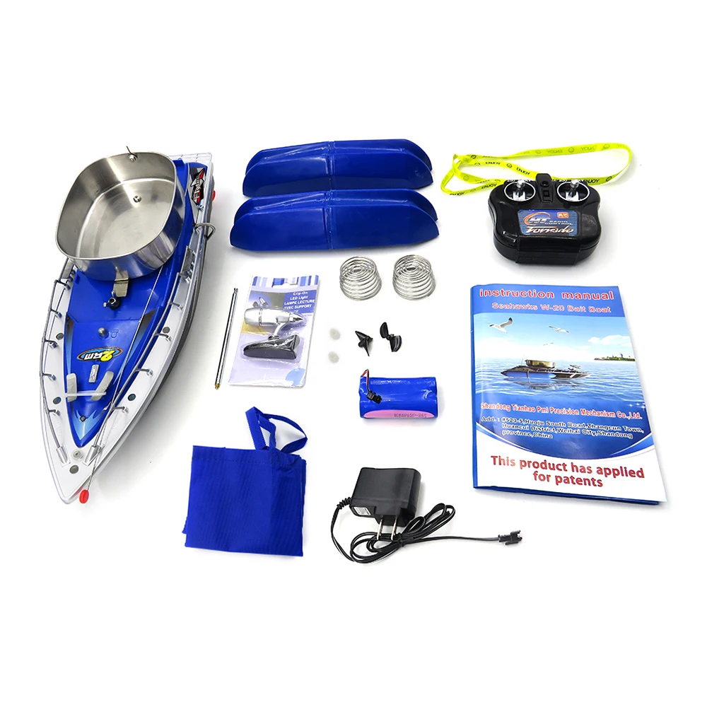 Flytec RC приманка лодка 1 2 кг загрузка двойной мотор рыболокатор корабль