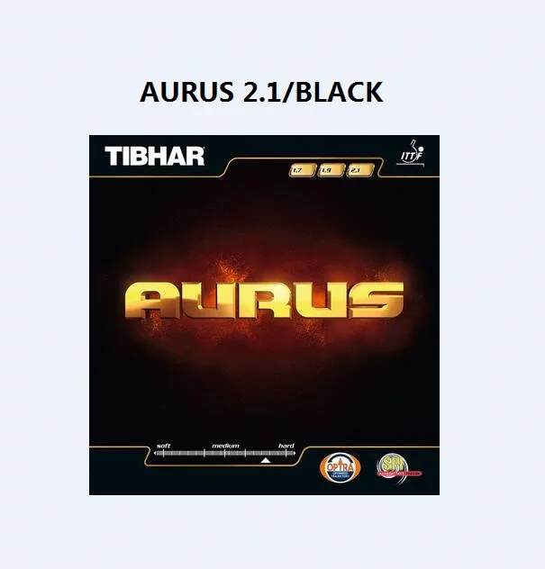 Aurus BALCK Tibhar Aurus мягкий звук прыщи в настольный теннис резиновые ракетки ракетка Спортивная Быстрая атака петли Сделано в Германии - Цвет: Aurus BALCK