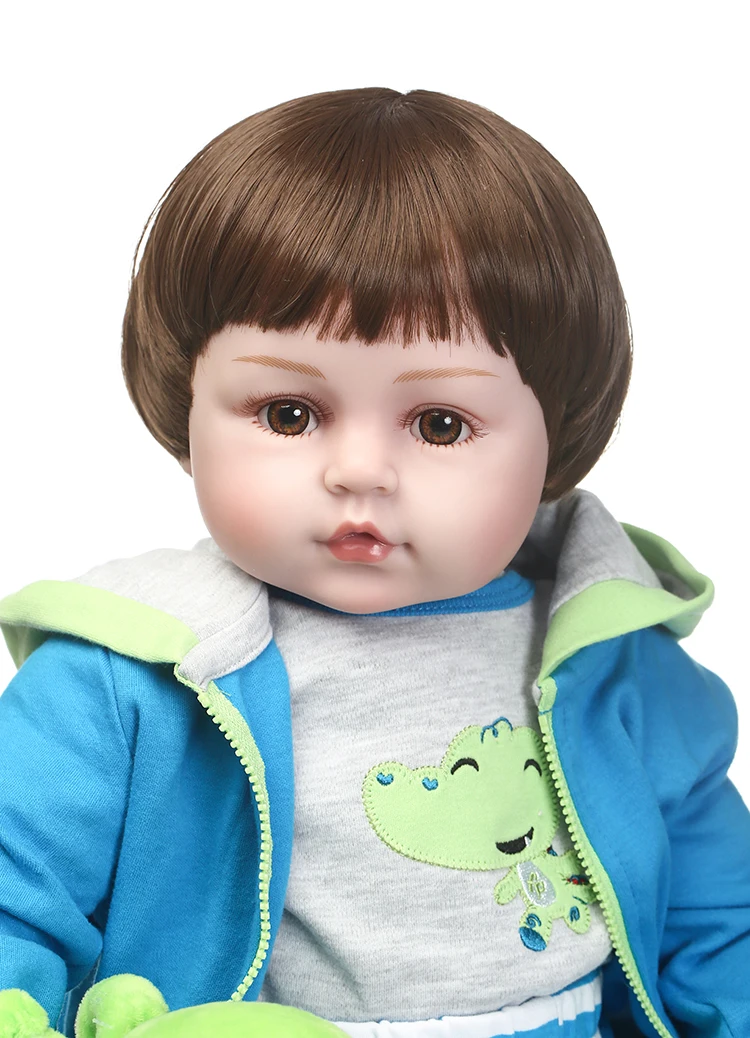 55 см реалистичные настоящие милые куклы для новорожденных девочек живого сна
